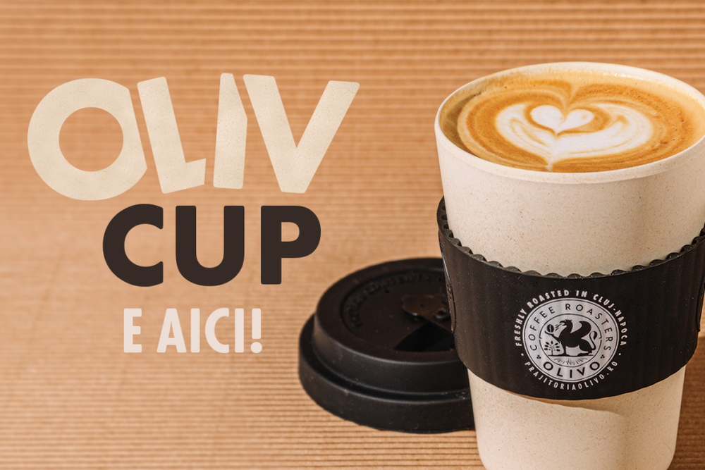 Descoperă Olivcup, noul pahar reutilizabil Olivo Coffee Roasters