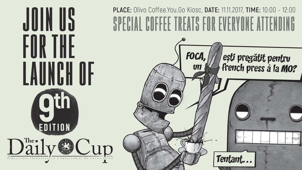 The Daily Cup 9 este aici! Vino la evenimentul de lansare și răsfoiește-l în premieră