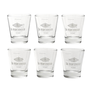 Set of 6 La Marzocco Shot Glasses