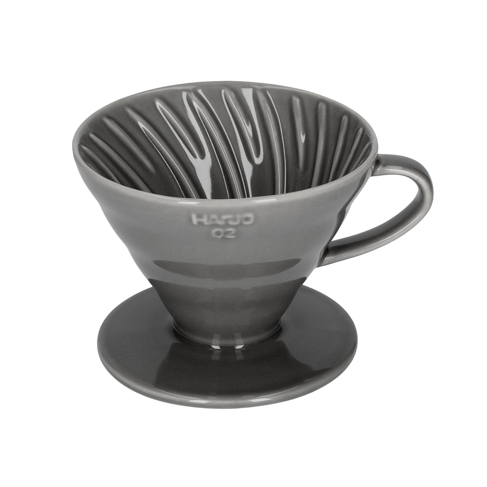 Hario V60-02 Ceramic Coffee Dripper Gray