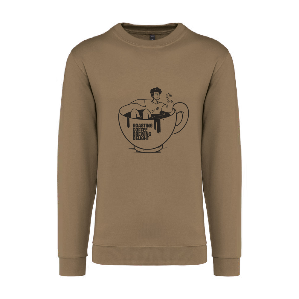 Roasting Coffee Brewing Delight Sweatshirt