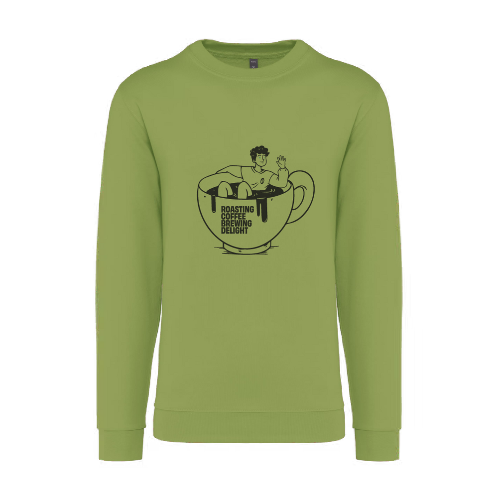 Roasting Coffee Brewing Delight Sweatshirt