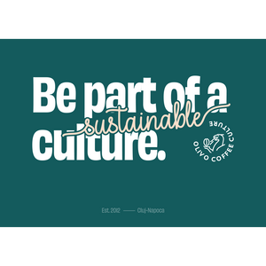 Poster "Be part of a sustainable culture"