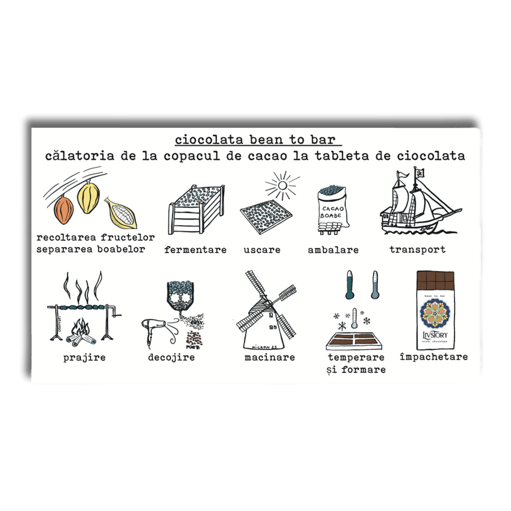 Dark Chocolate 70% Bean to Bar origin Tanzania
